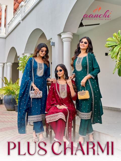 Aanchi plus charmi best wholesale kurtis in surat